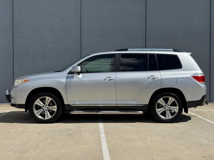2011 Toyota Kluger KX-S GSU40R MY11 Silver Pearl