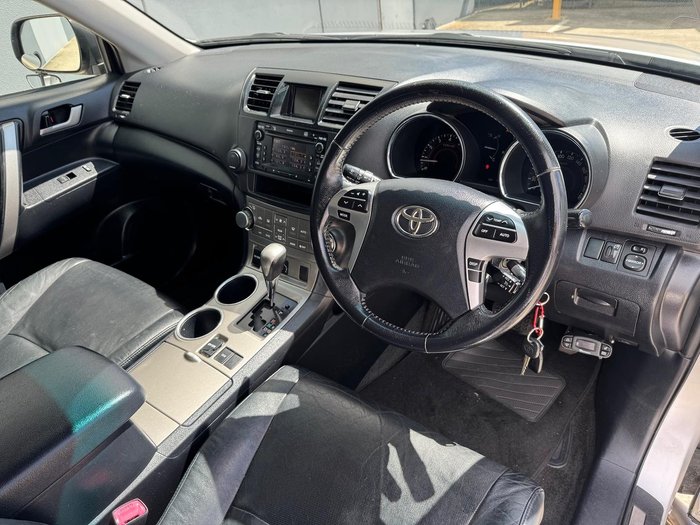 2011 Toyota Kluger KX-S GSU40R MY11 Silver Pearl