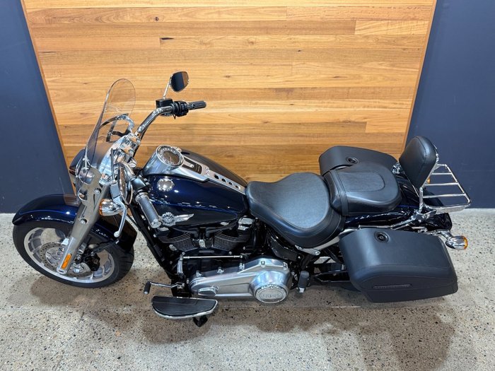 2019 Harley-davidson FLFBS FAT BOY S (114) Blue