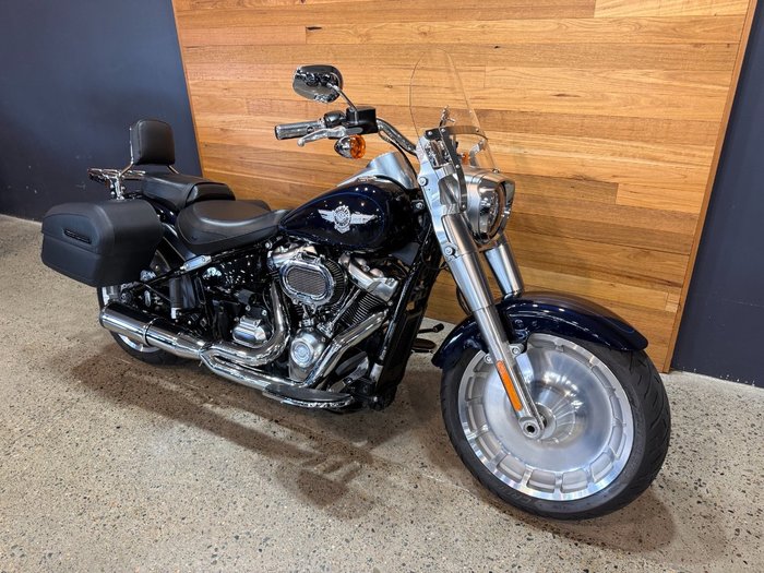 2019 Harley-davidson FLFBS FAT BOY S (114) Blue