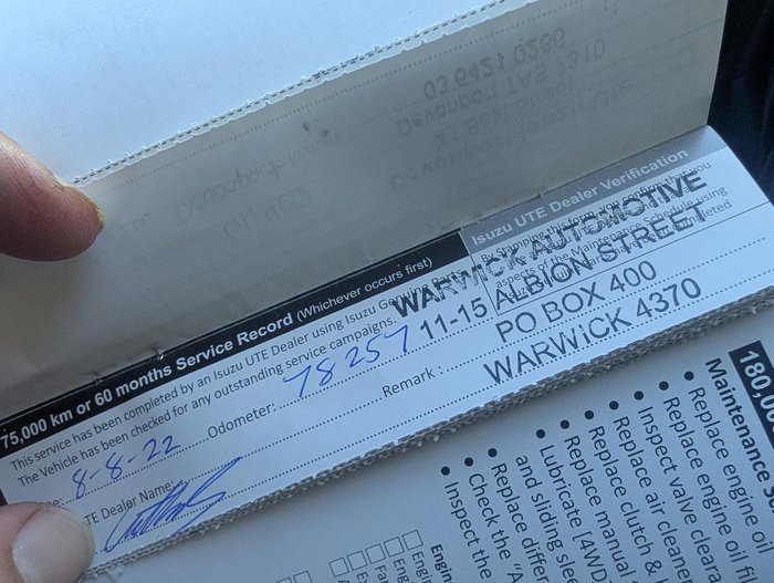 2018 Isuzu D-MAX SX High Ride MY17 4x2 Splash White