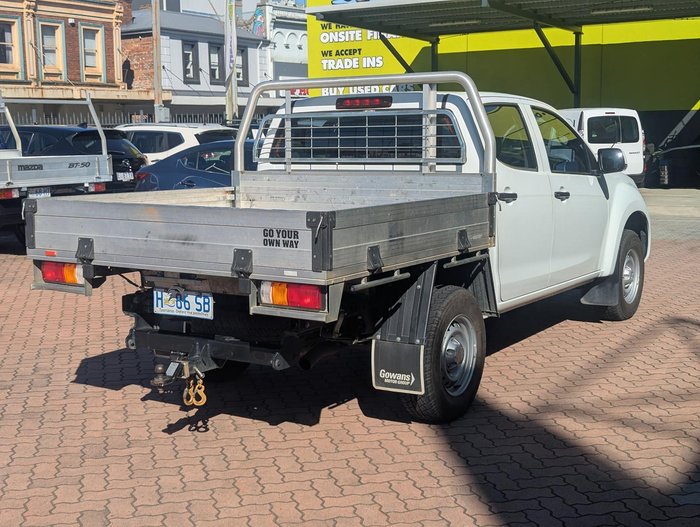 2018 Isuzu D-MAX SX High Ride MY17 4x2 Splash White