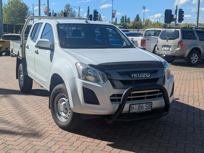 2018 Isuzu D-MAX SX High Ride MY17 4x2 Splash White