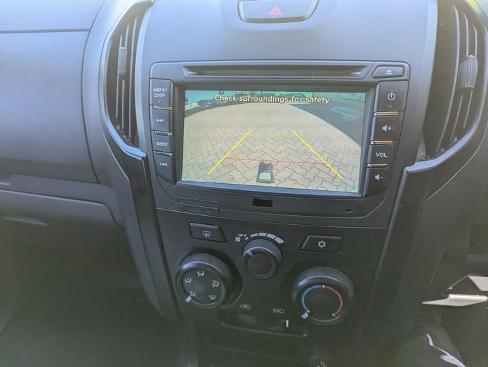 2018 Isuzu D-MAX SX High Ride MY17 4x2 Splash White