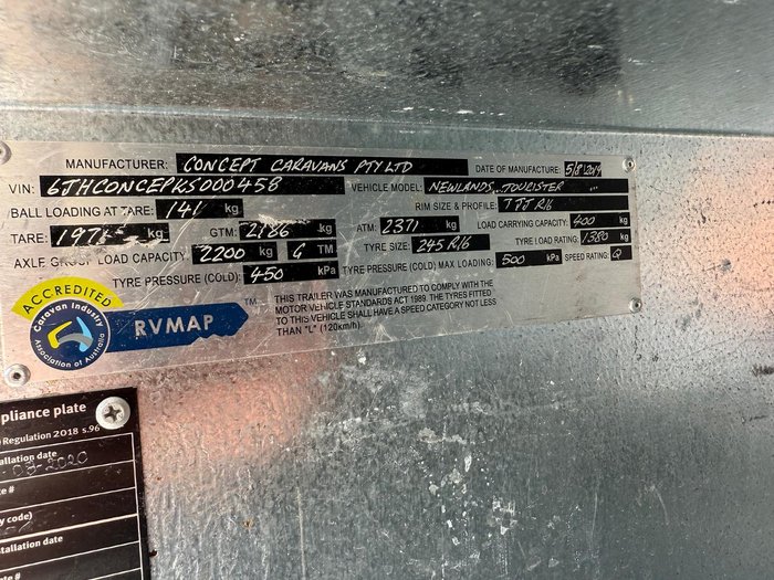 2019 Newlands Tourister