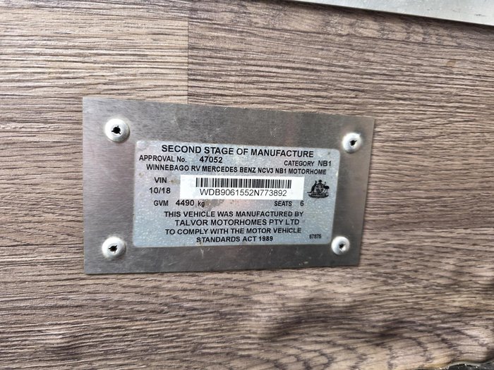 2018 Talvor Euro Deluxe 6 Berth