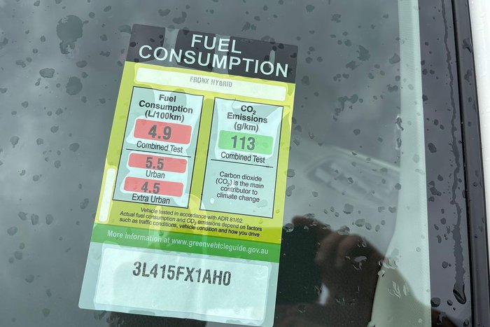 2025 Suzuki Fronx Hybrid KW Arctic White(ZHJ)