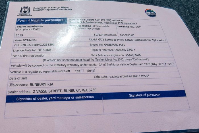 2015 Hyundai i30 Active