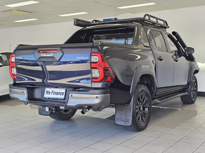 2021 Toyota Hilux Rogue GUN126R 4X4 Dual Range Blue