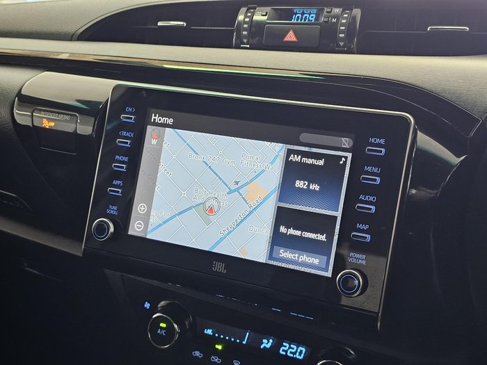 2021 Toyota Hilux Rogue GUN126R 4X4 Dual Range Blue