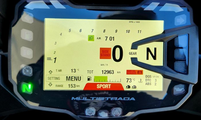 2020 Ducati Multistrada 950 S Multistrada Red