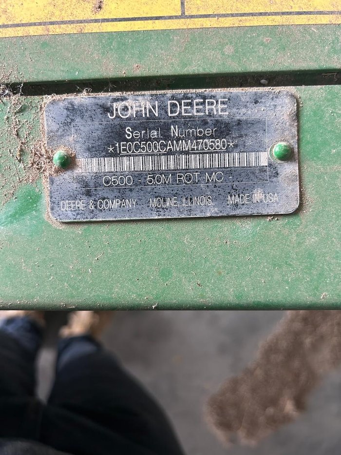 2022 John Deere C500