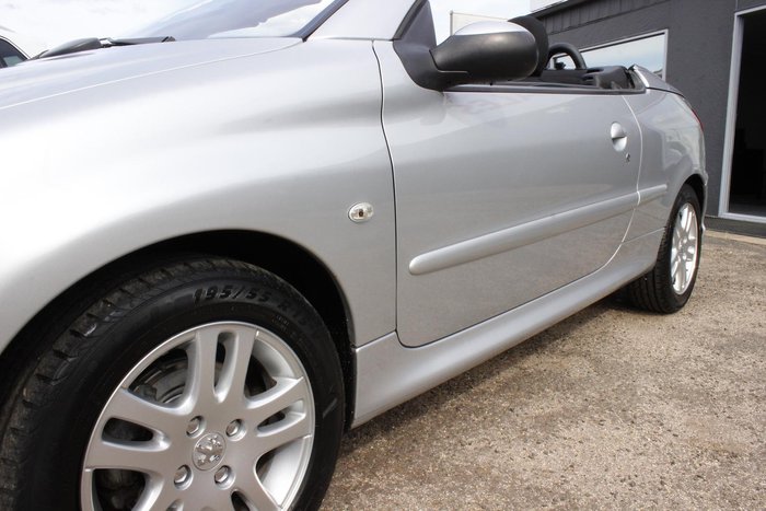 2006 Peugeot 206 CC T1 MY04 Silver