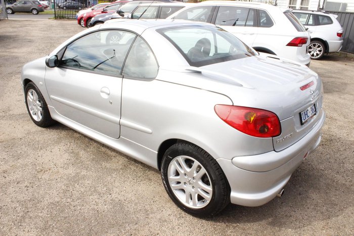 2006 Peugeot 206 CC T1 MY04 Silver