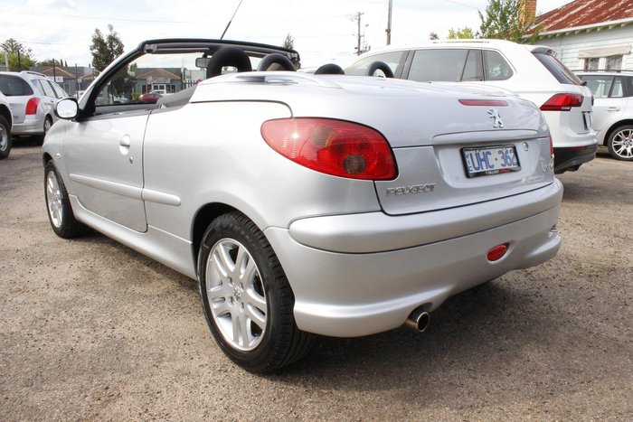 2006 Peugeot 206 CC T1 MY04 Silver