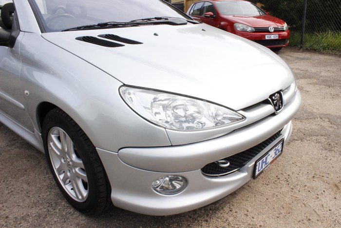 2006 Peugeot 206 CC T1 MY04 Silver