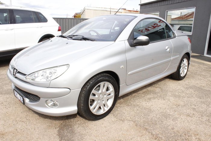 2006 Peugeot 206 CC T1 MY04 Silver