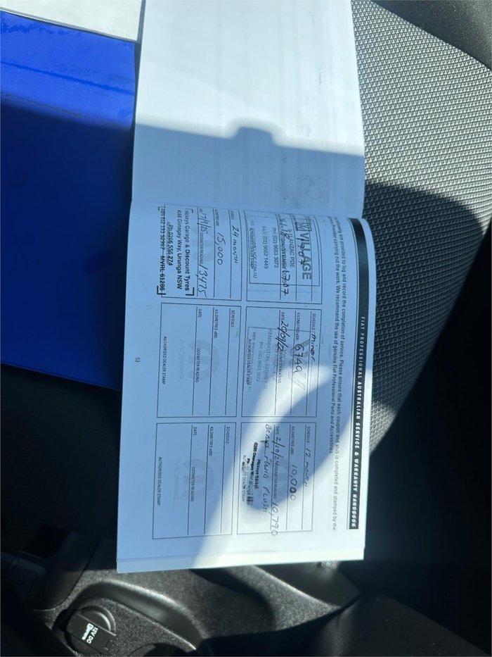 2016 FIAT DOBLO SWB (LOW)