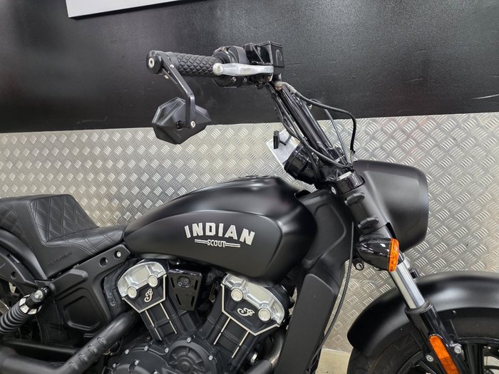 2019 INDIAN SCOUT BOBBER THUNDER BLACK BLACK