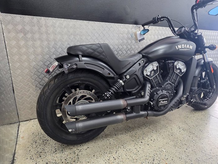 2019 INDIAN SCOUT BOBBER THUNDER BLACK BLACK