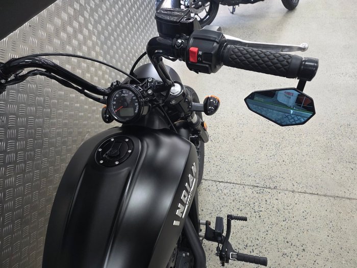 2019 INDIAN SCOUT BOBBER THUNDER BLACK BLACK