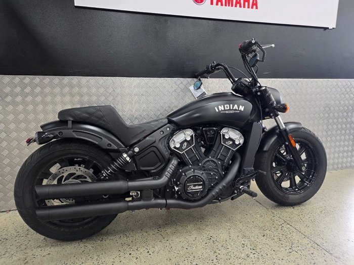 2019 INDIAN SCOUT BOBBER THUNDER BLACK BLACK