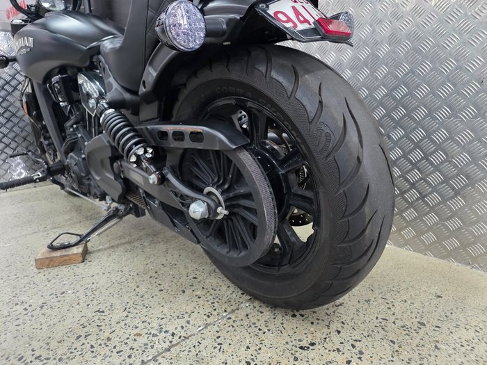 2019 INDIAN SCOUT BOBBER THUNDER BLACK BLACK