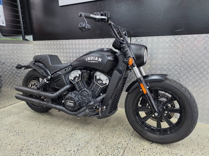 2019 INDIAN SCOUT BOBBER THUNDER BLACK BLACK