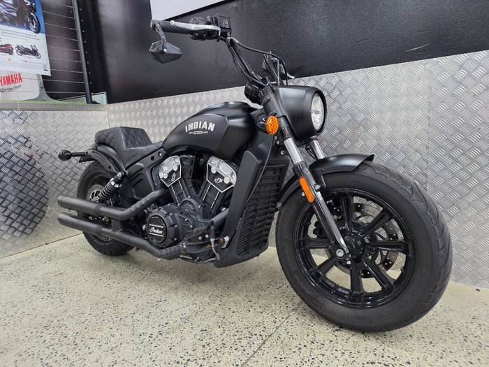 2019 INDIAN SCOUT BOBBER THUNDER BLACK BLACK