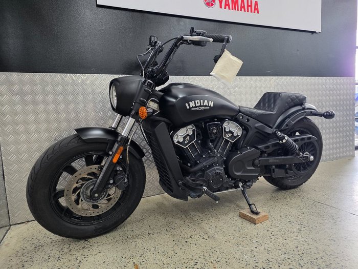 2019 INDIAN SCOUT BOBBER THUNDER BLACK BLACK