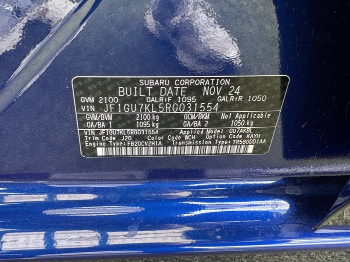 2024 Subaru Impreza 2.0S