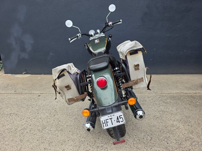 2023 Royal Enfield SUPER METEOR 650 GREEN