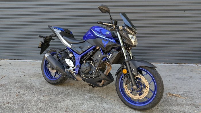 Yamaha 2016 YAMAHA 320CC MT03LAG DEEP PURPLISH BLUE METALIC C