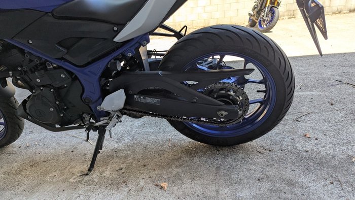 Yamaha 2016 YAMAHA 320CC MT03LAG DEEP PURPLISH BLUE METALIC C