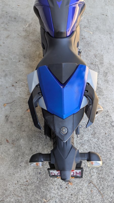 Yamaha 2016 YAMAHA 320CC MT03LAG DEEP PURPLISH BLUE METALIC C