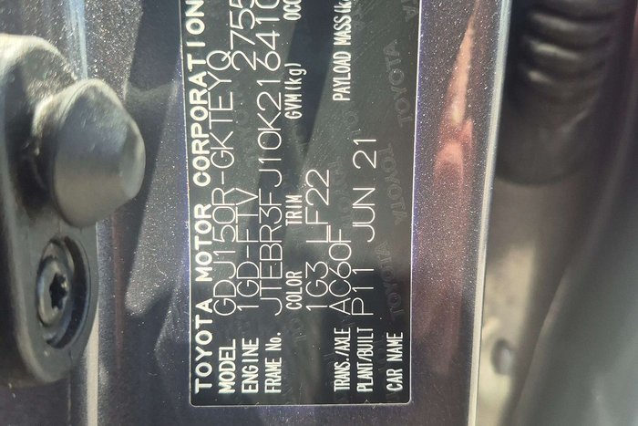 2021 Toyota Landcruiser Prado VX