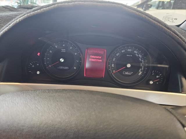 2013 Holden Ute SS V Z Series VE Series II MY12.5 BLACK