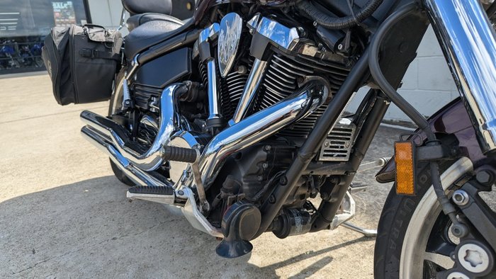 2004 Yamaha XV1700 ROAD STAR WARRIOR Maroon