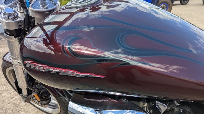 2004 Yamaha XV1700 ROAD STAR WARRIOR Maroon