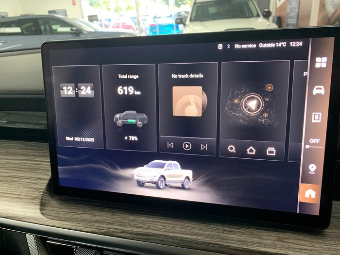 2025 GWM Cannon Alpha Lux PHEV P05 Four Wheel Drive Marble White