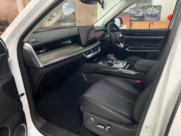 2025 GWM Cannon Alpha Lux PHEV P05 Four Wheel Drive Marble White