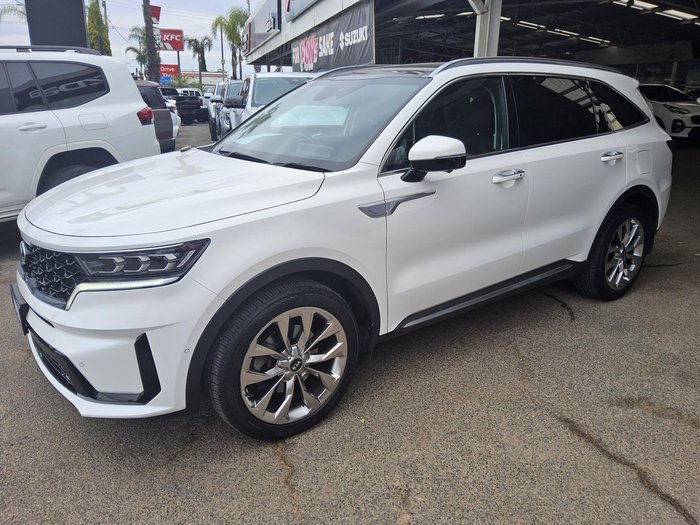 2020 Kia Sorento GT-Line MQ4 MY21 AWD Snow White Pearl
