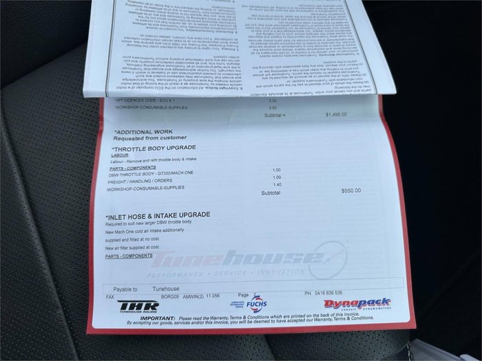 2016 Ford Mustang GT FM MY17 Race Red