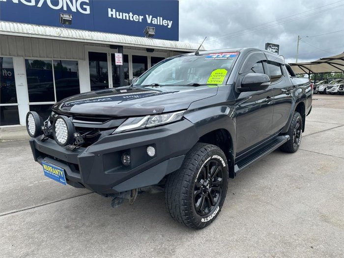 2021 Mitsubishi Triton GSR MR MY21 4X4 Dual Range Graphite Grey with Black Roof