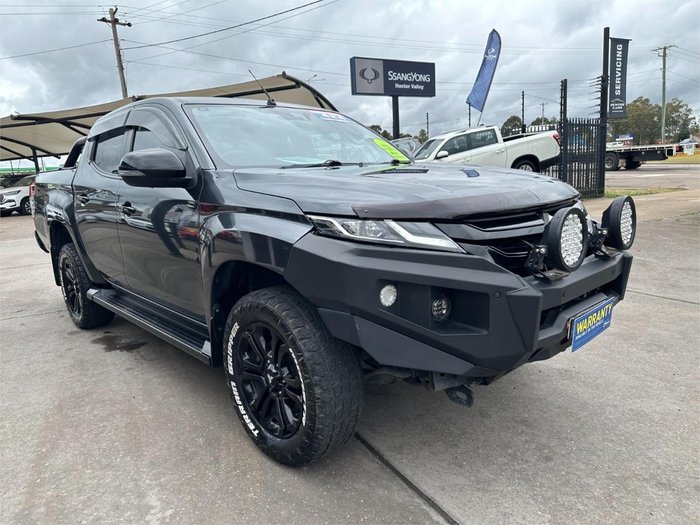 2021 Mitsubishi Triton GSR MR MY21 4X4 Dual Range Graphite Grey with Black Roof