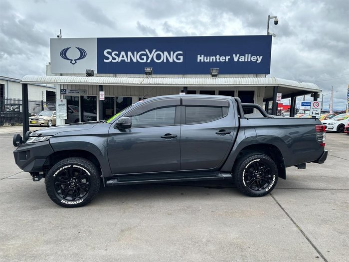 2021 Mitsubishi Triton GSR MR MY21 4X4 Dual Range Graphite Grey with Black Roof
