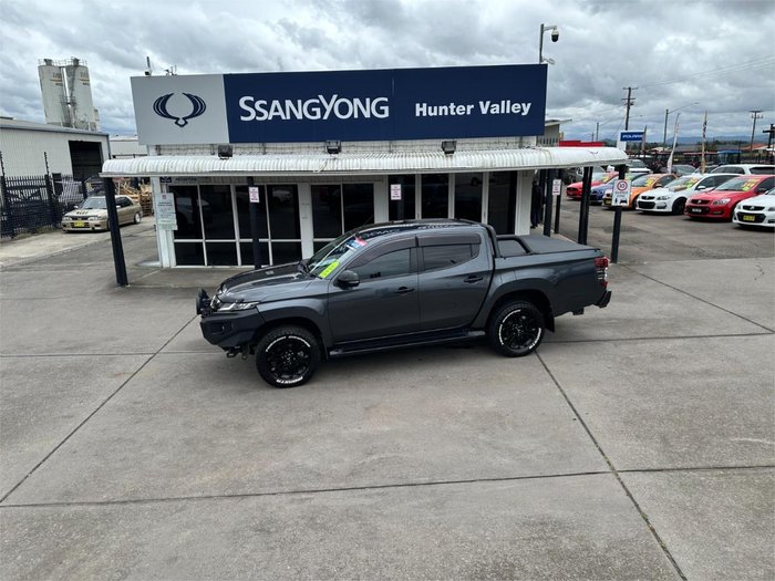 2021 Mitsubishi Triton GSR MR MY21 4X4 Dual Range Graphite Grey with Black Roof