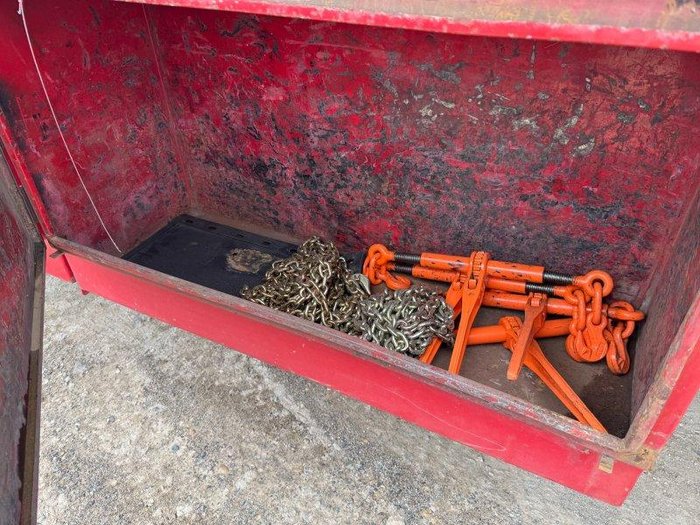 2012 CIMC 22 Pallet Flat Deck Semi Trailer **Twistlocks/Roadtrain**