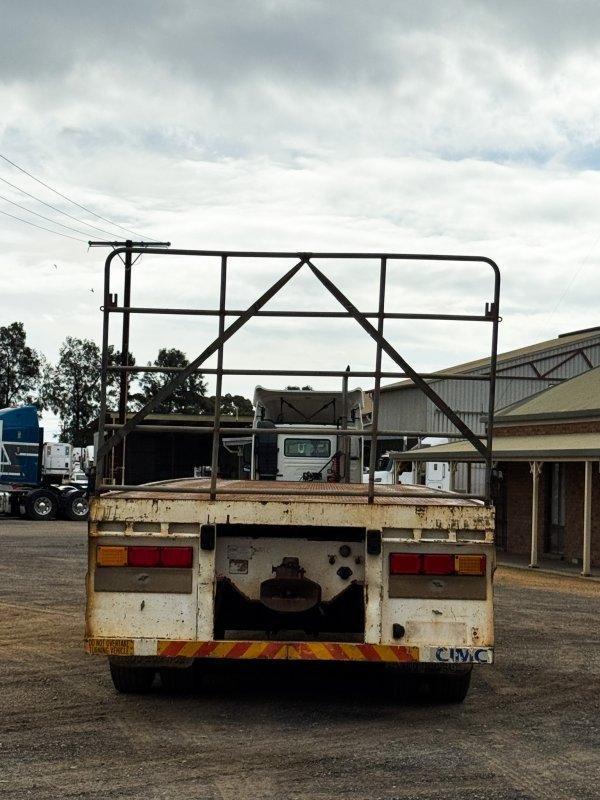 2012 CIMC 22 Pallet Flat Deck Semi Trailer **Twistlocks/Roadtrain**