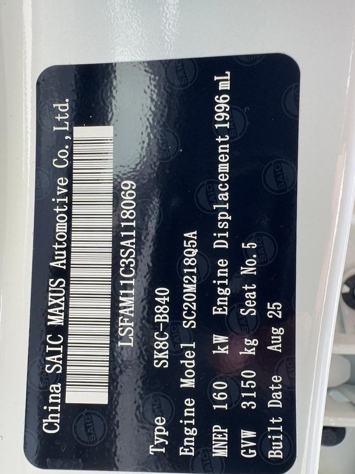 2025 LDV T60 Max PRO